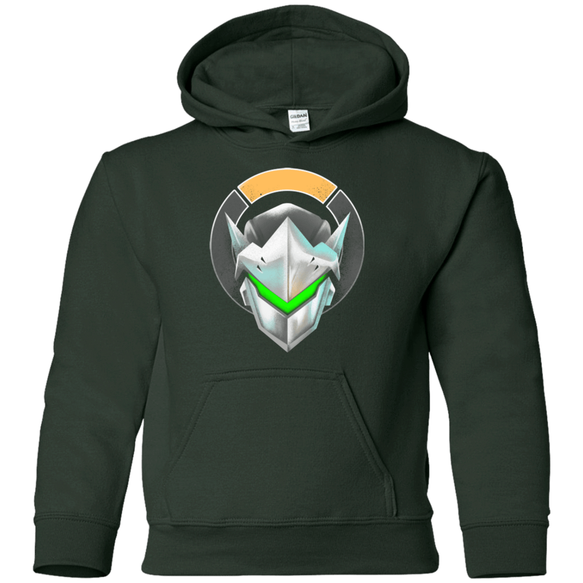 Sweatshirts Forest Green / YS Cyborg Ninja Youth Hoodie
