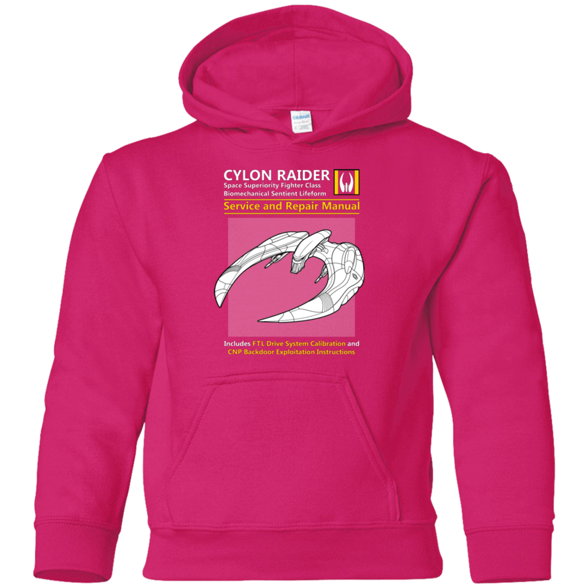 Sweatshirts Heliconia / YS CYLON RAIDER SERVICE & REPAIR MANUAL Youth Hoodie