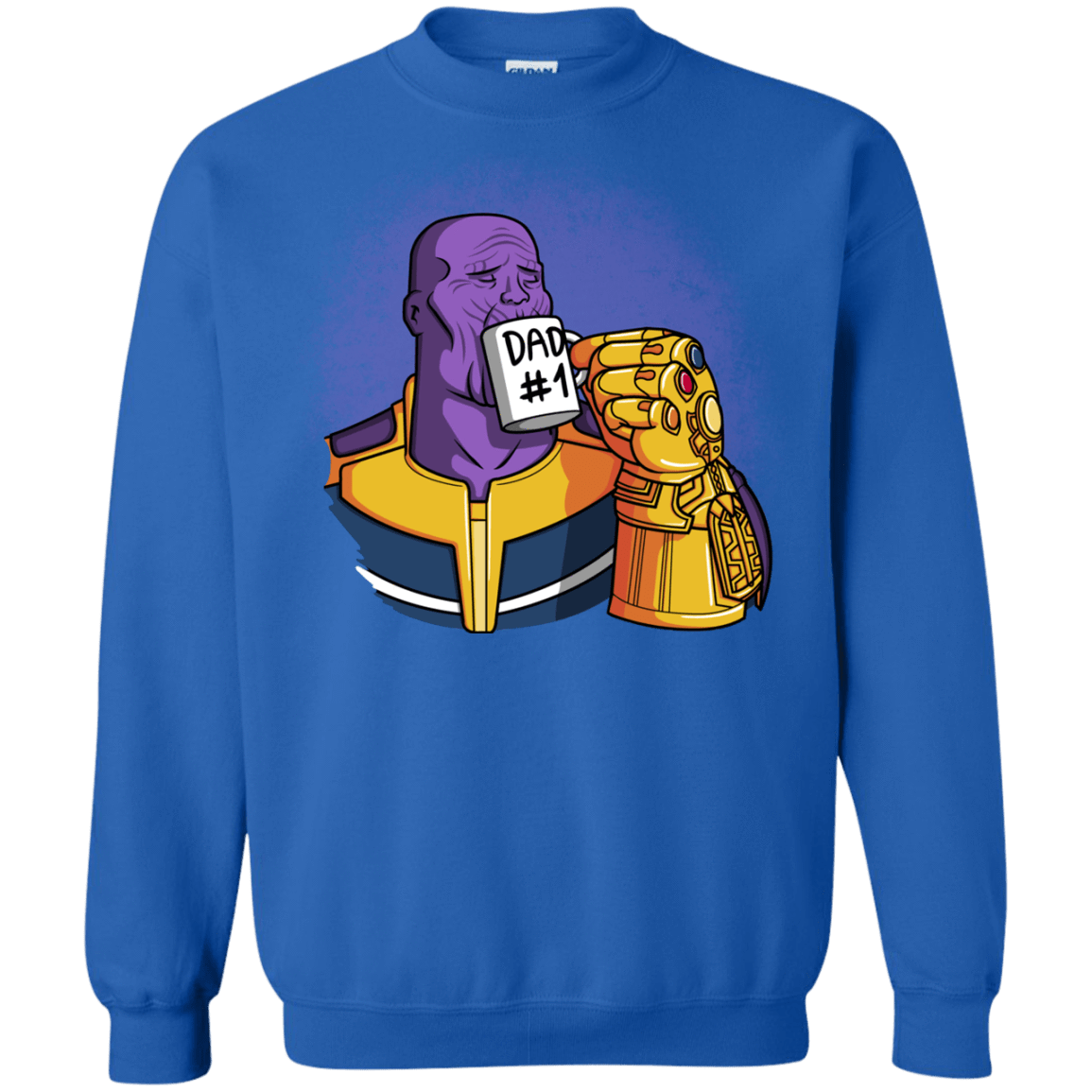 Sweatshirts Royal / S Dad 1 Crewneck Sweatshirt