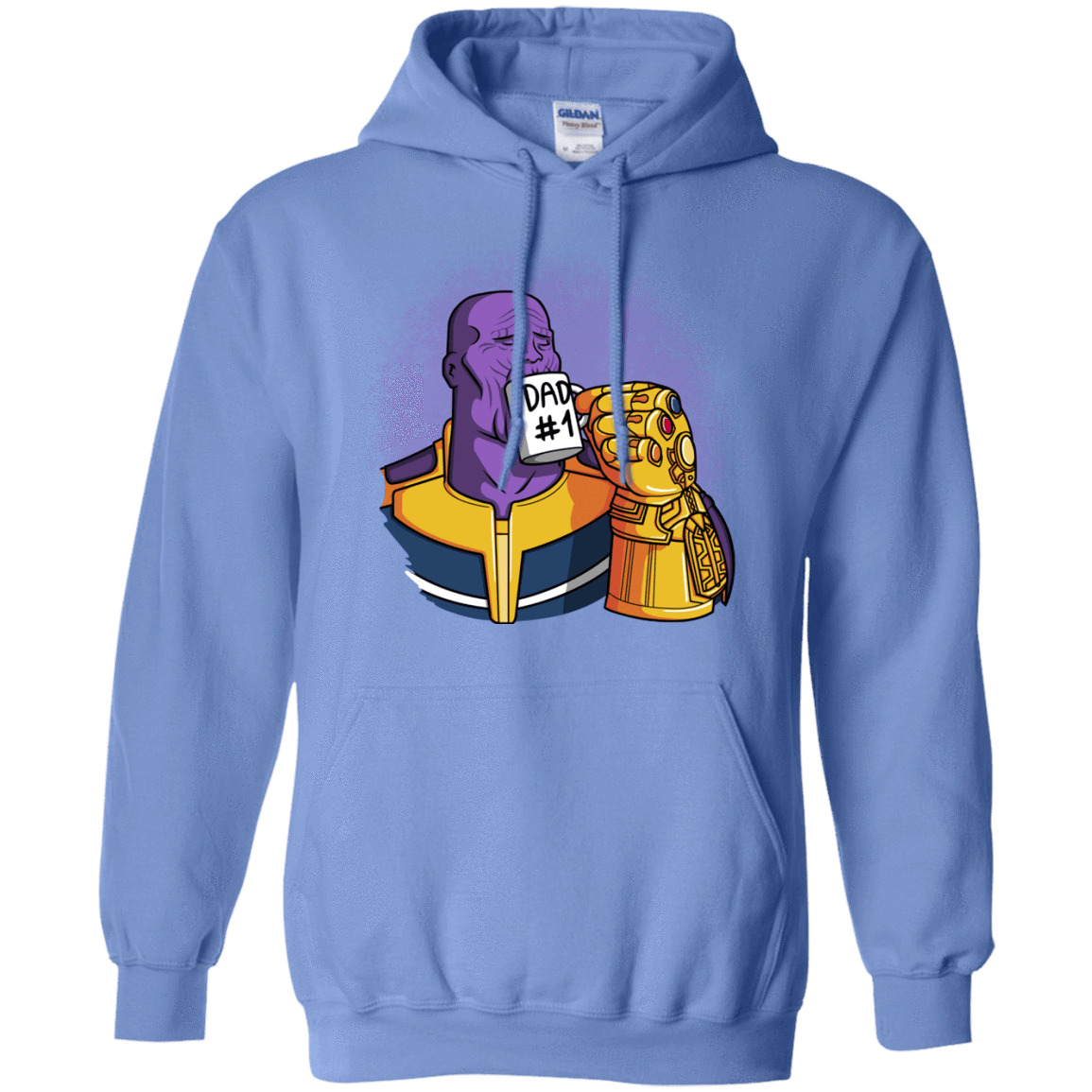 Sweatshirts Carolina Blue / S Dad 1 Pullover Hoodie