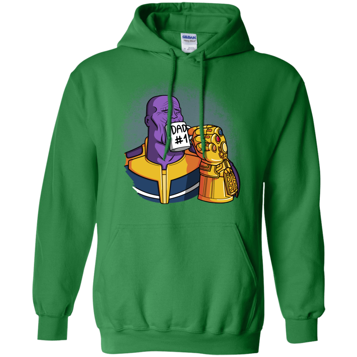 Sweatshirts Irish Green / S Dad 1 Pullover Hoodie