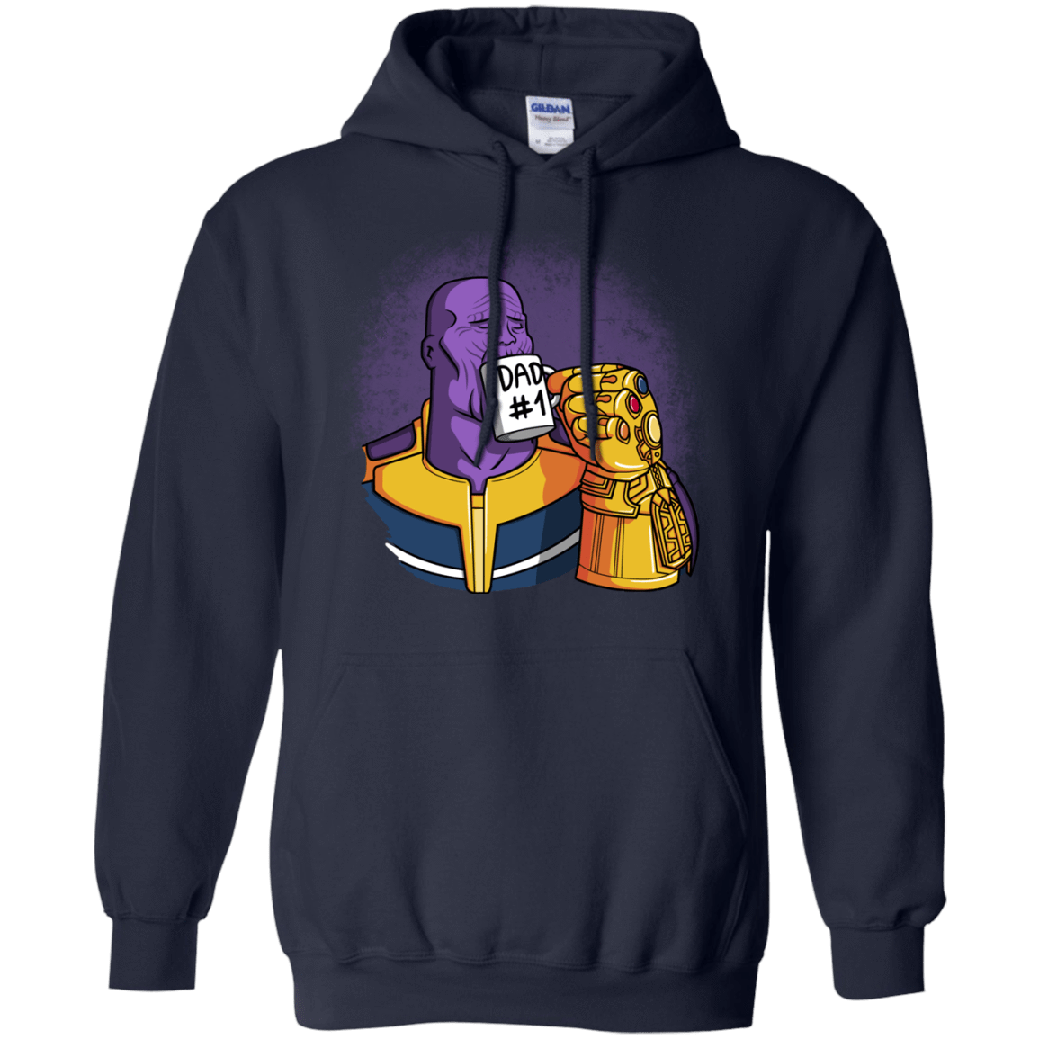 Sweatshirts Navy / S Dad 1 Pullover Hoodie
