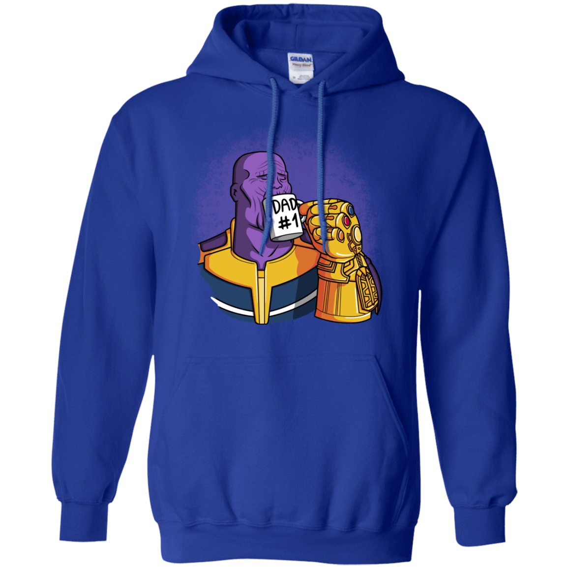 Sweatshirts Royal / S Dad 1 Pullover Hoodie