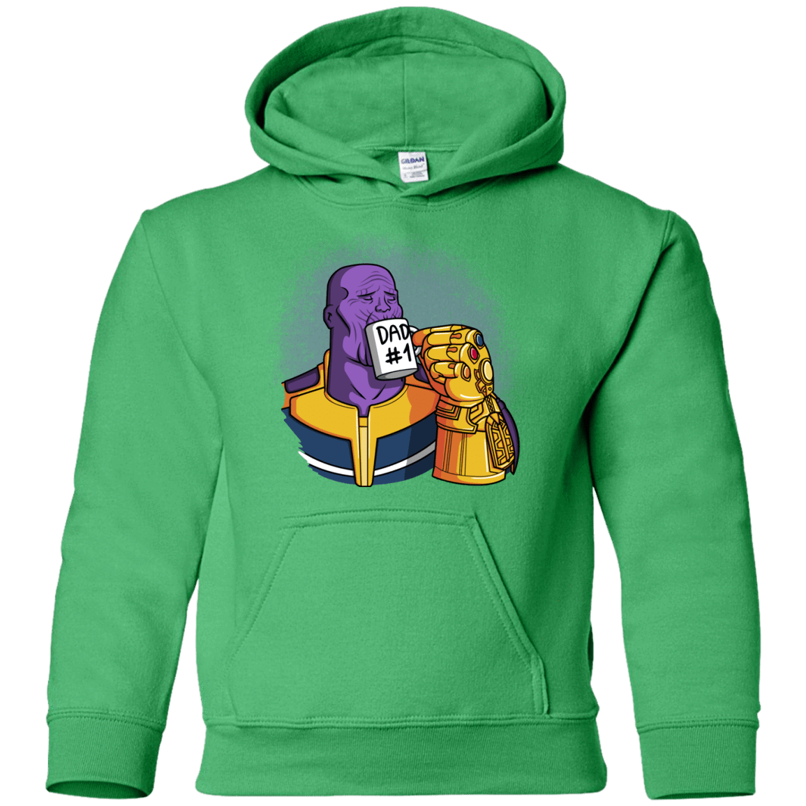 Sweatshirts Irish Green / YS Dad 1 Youth Hoodie