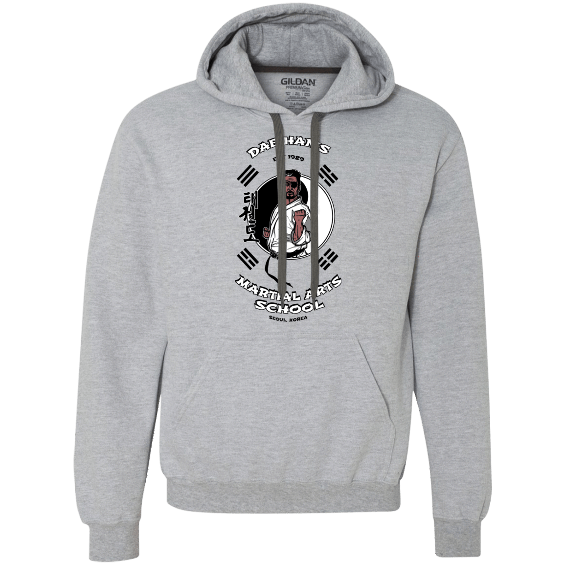 Sweatshirts Sport Grey / S Dae Hans Martial Arts Premium Fleece Hoodie