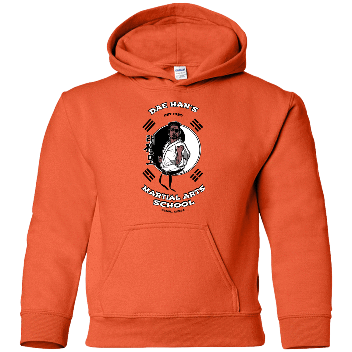 Sweatshirts Orange / YS Dae Hans Martial Arts Youth Hoodie