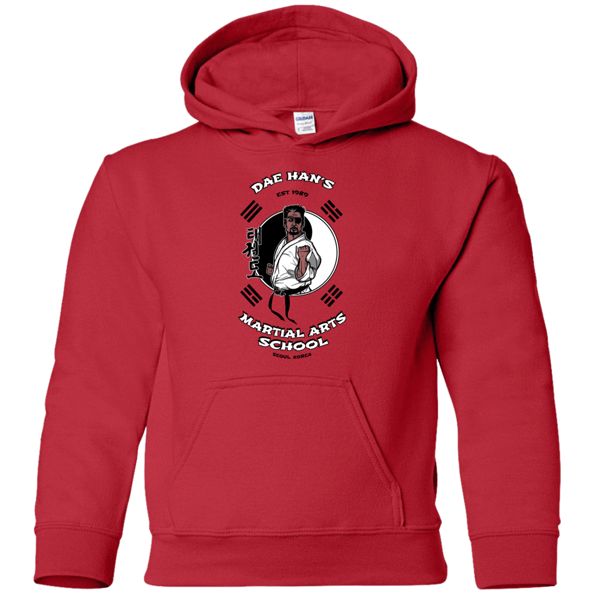 Sweatshirts Red / YS Dae Hans Martial Arts Youth Hoodie