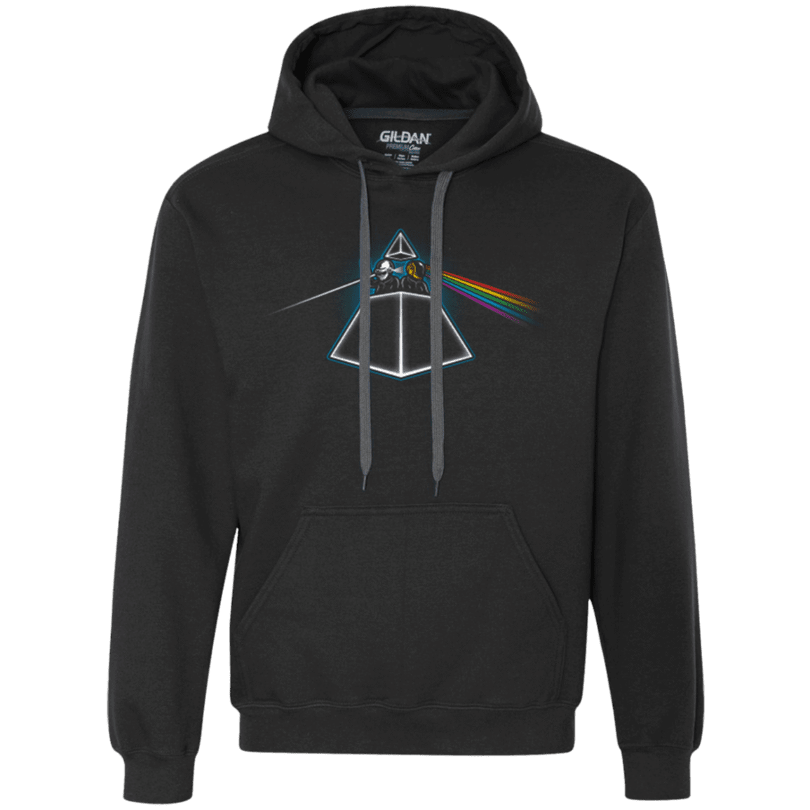 Sweatshirts Black / Small DAFTSIDE OF THE MOON Premium Fleece Hoodie