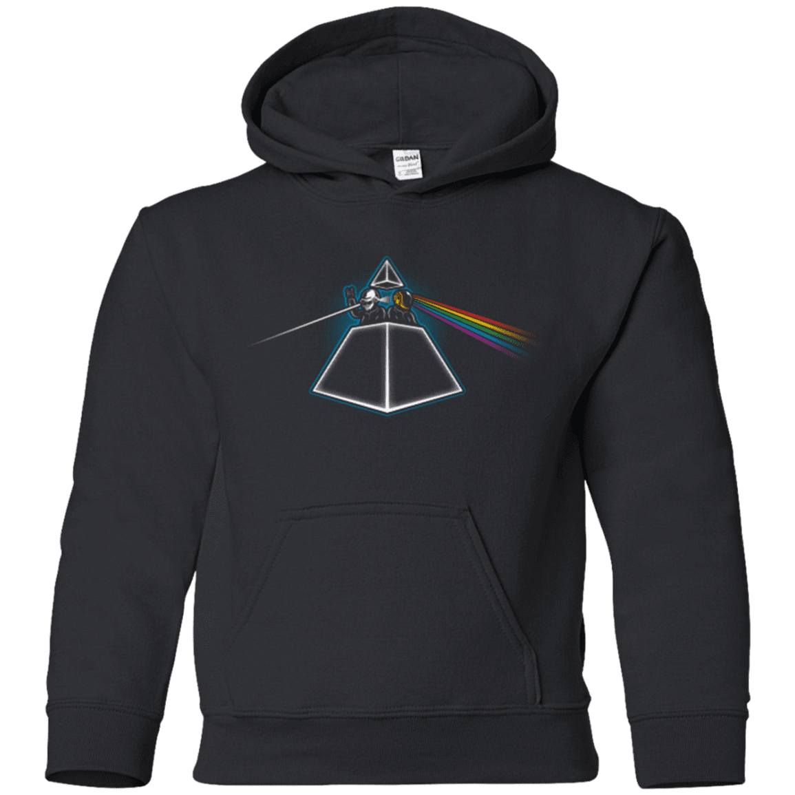 Sweatshirts Black / YS DAFTSIDE OF THE MOON Youth Hoodie
