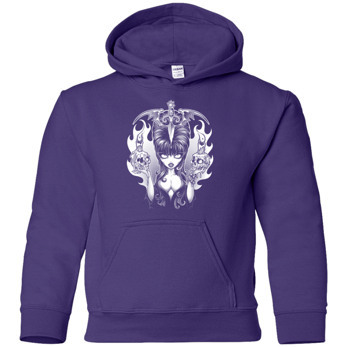Sweatshirts Purple / YS Dagger Of Darkness Youth Hoodie