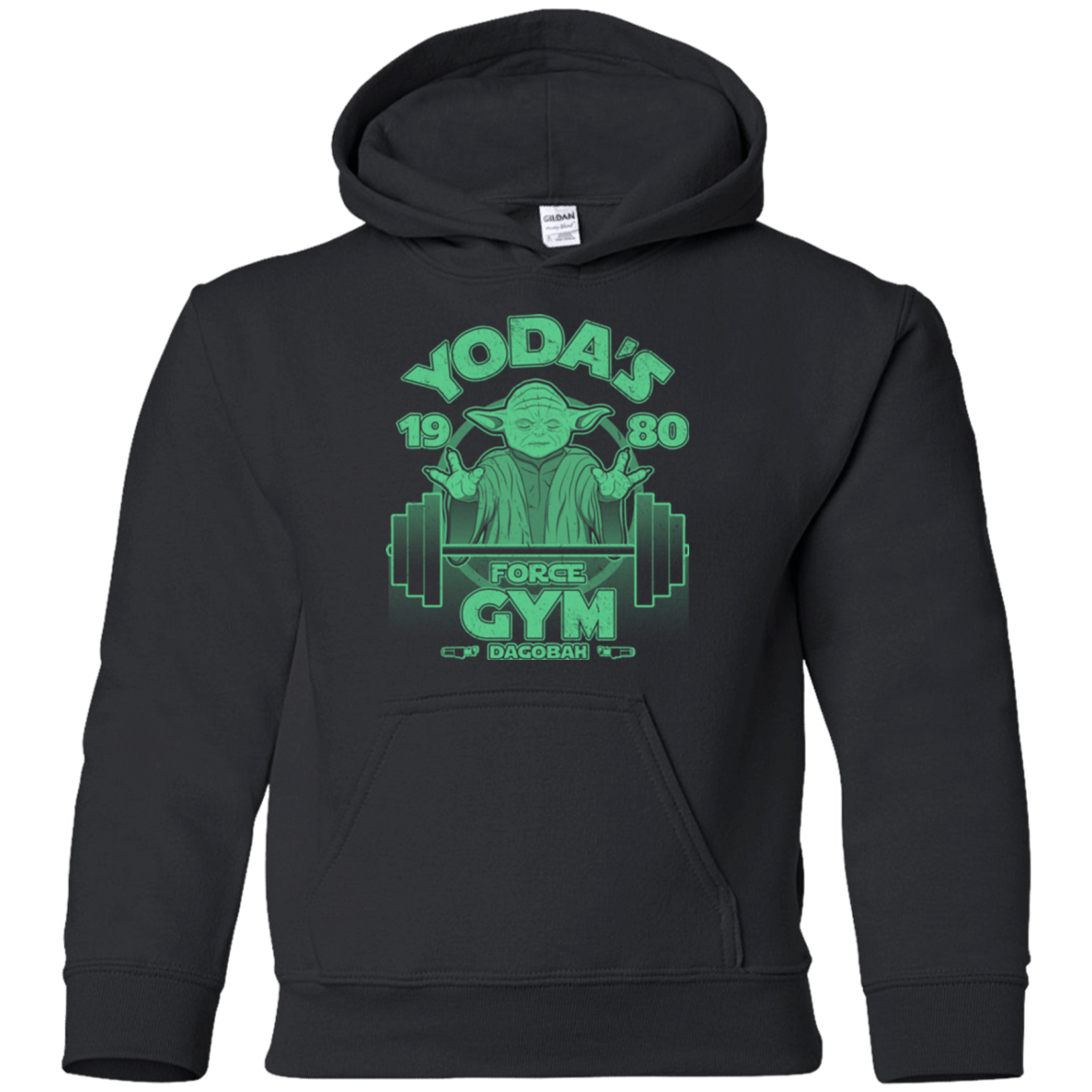 Sweatshirts Black / YS Dagobah Gym Youth Hoodie