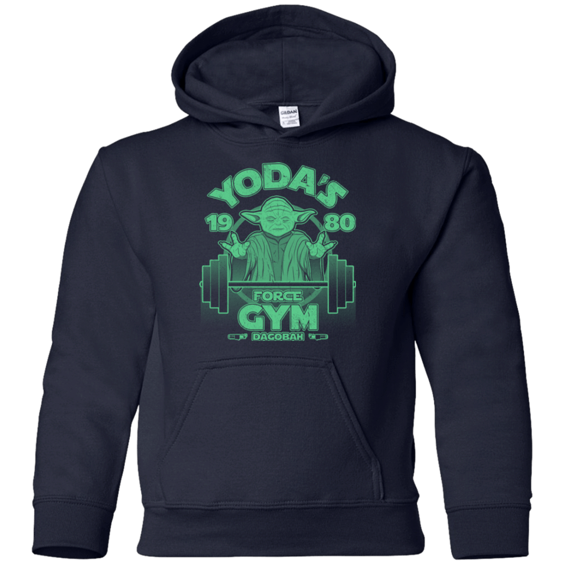 Sweatshirts Navy / YS Dagobah Gym Youth Hoodie