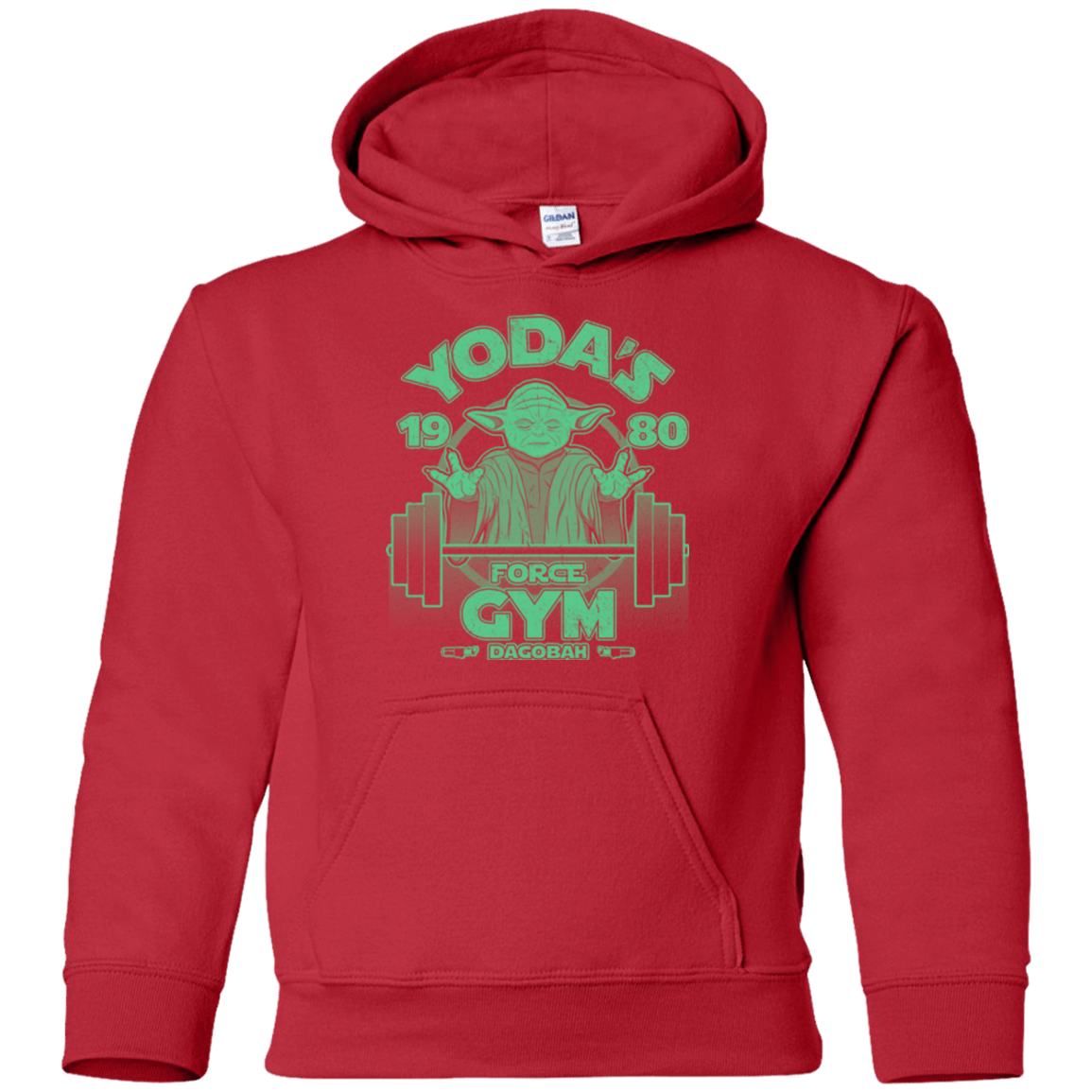 Sweatshirts Red / YS Dagobah Gym Youth Hoodie