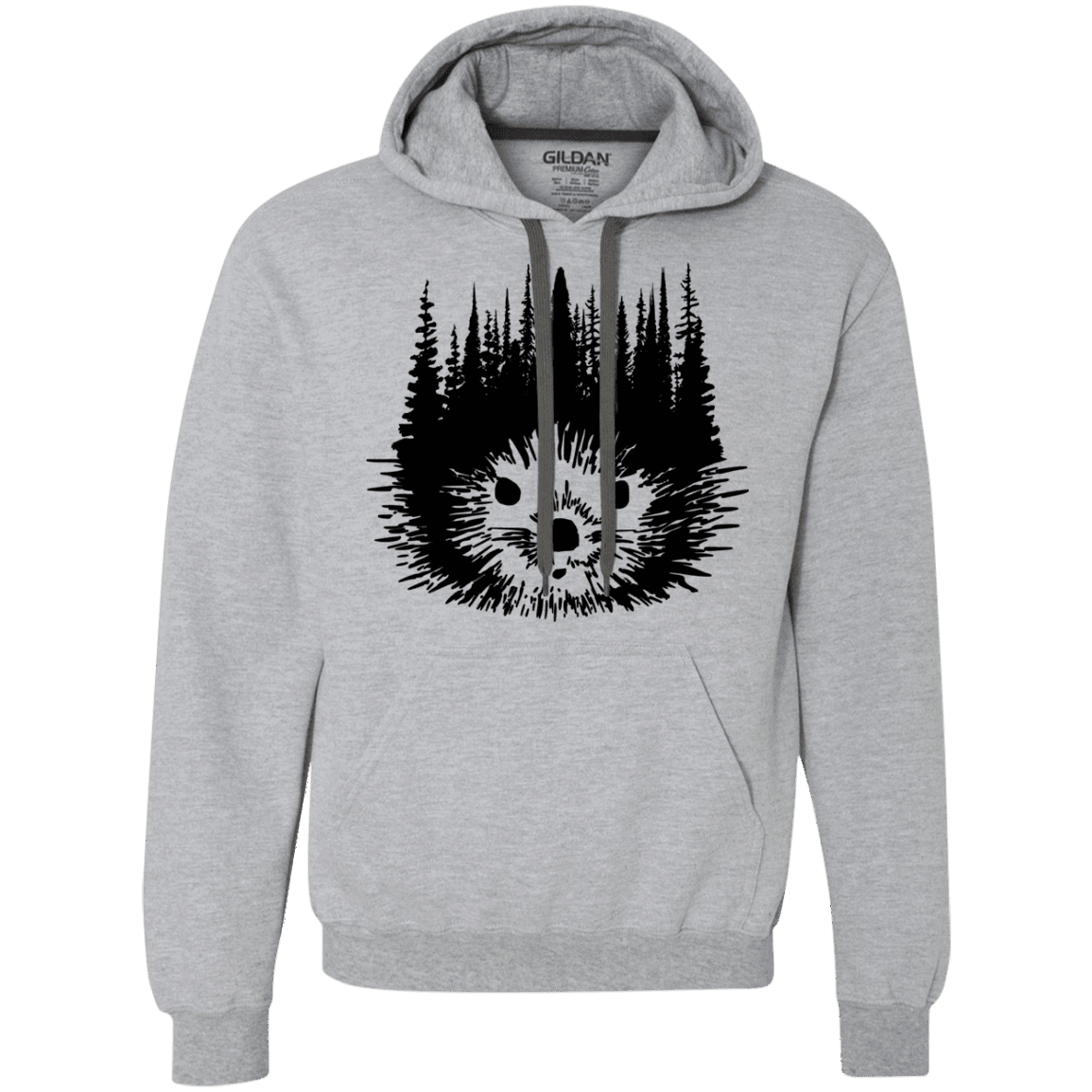 Sweatshirts Sport Grey / S Dam Beaver Premium Fleece Hoodie