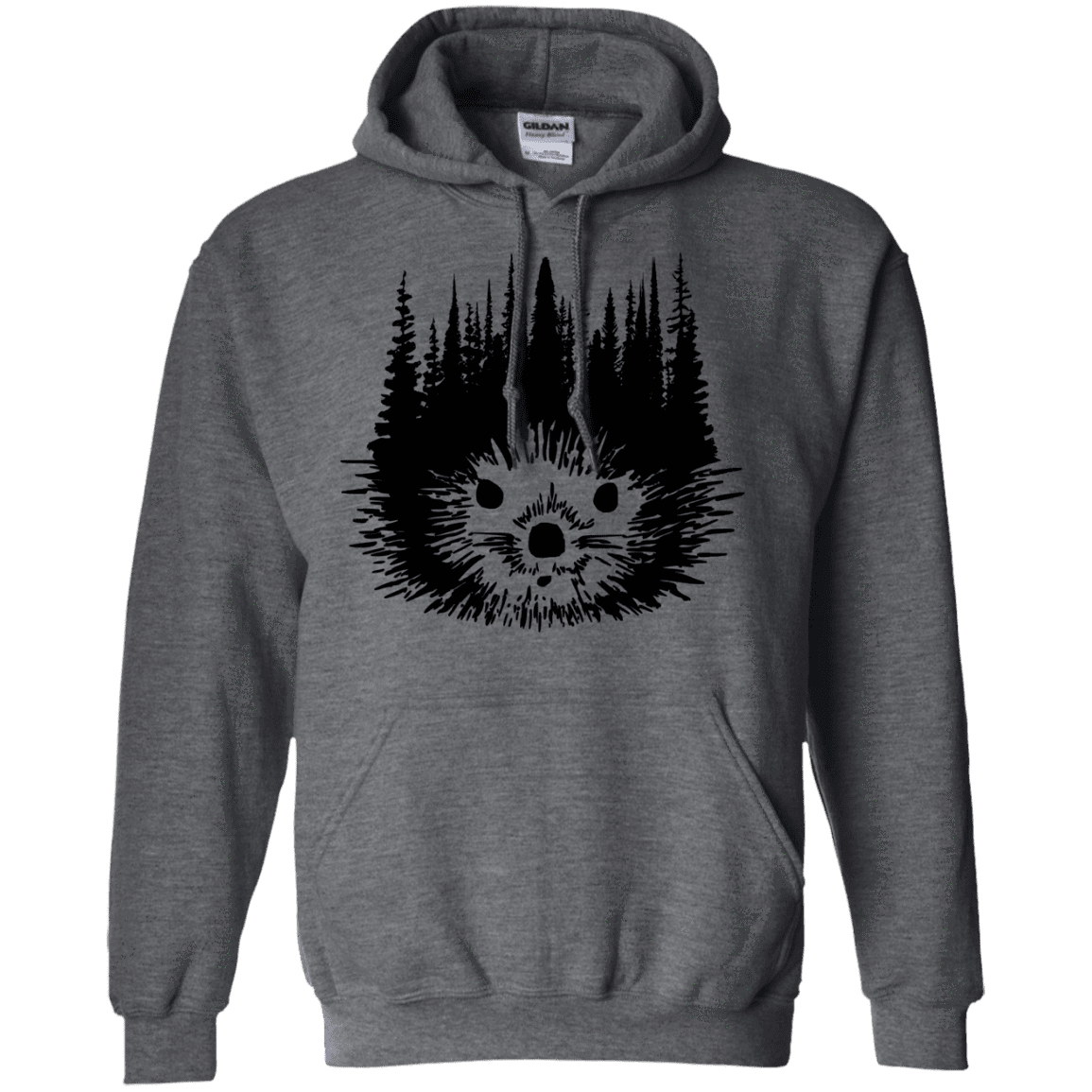 Sweatshirts Dark Heather / S Dam Beaver Pullover Hoodie