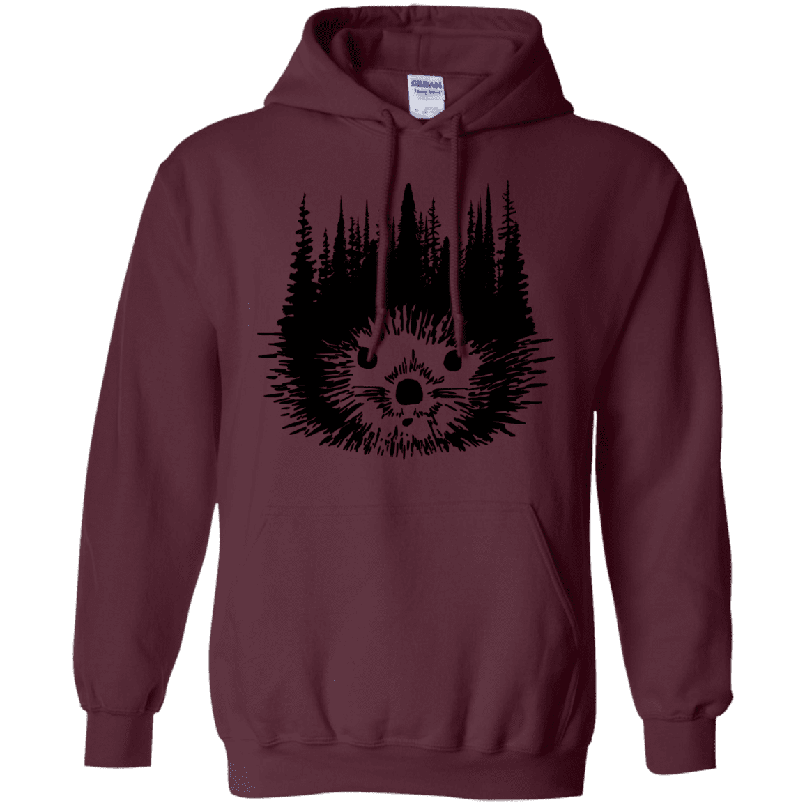 Sweatshirts Maroon / S Dam Beaver Pullover Hoodie