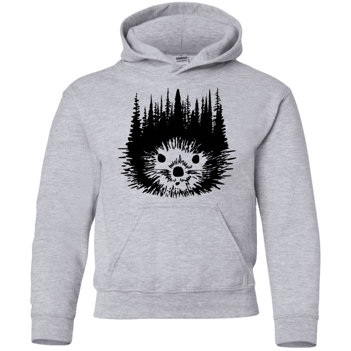 Sweatshirts Sport Grey / YS Dam Beaver Youth Hoodie