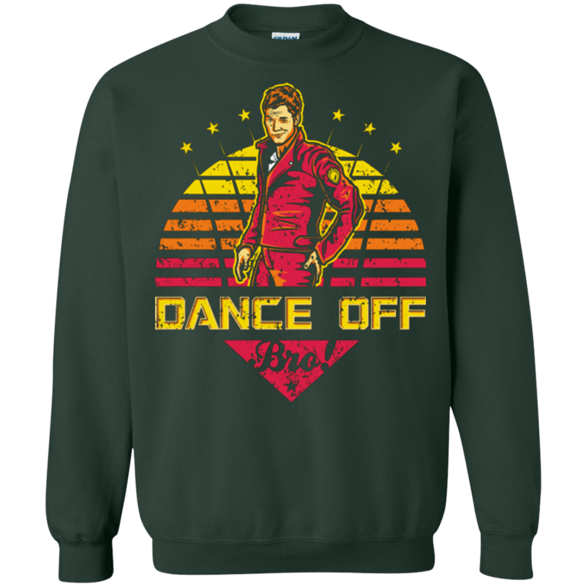Sweatshirts Forest Green / Small Dance Off Bro Crewneck Sweatshirt