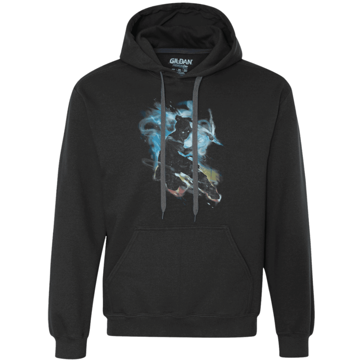 Sweatshirts Black / Small Dancing With Elements Korra Premium Fleece Hoodie