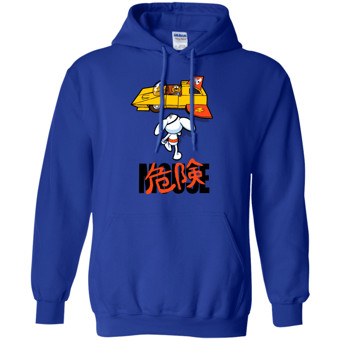Sweatshirts Royal / Small Danger Akira Mouse Pullover Hoodie