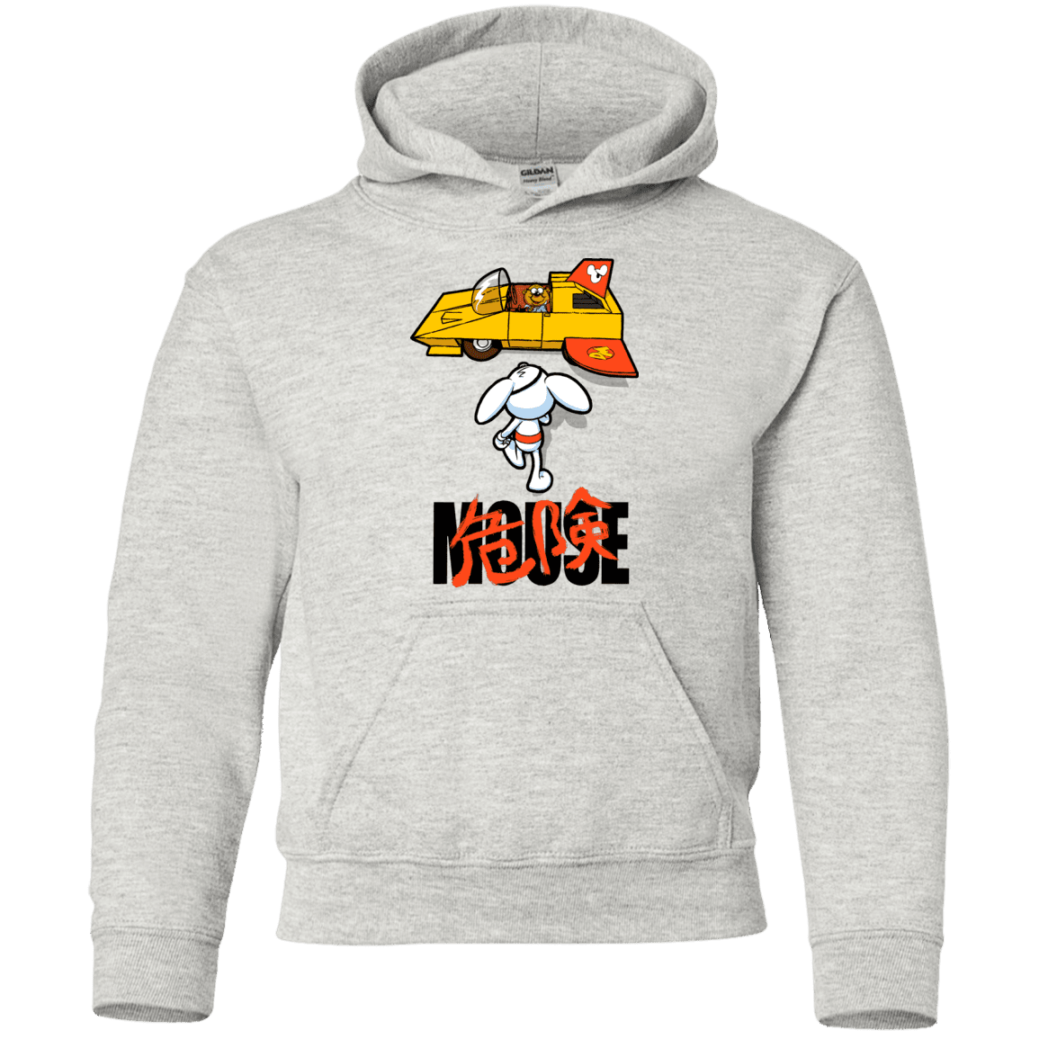 Sweatshirts Ash / YS Danger Akira Mouse Youth Hoodie