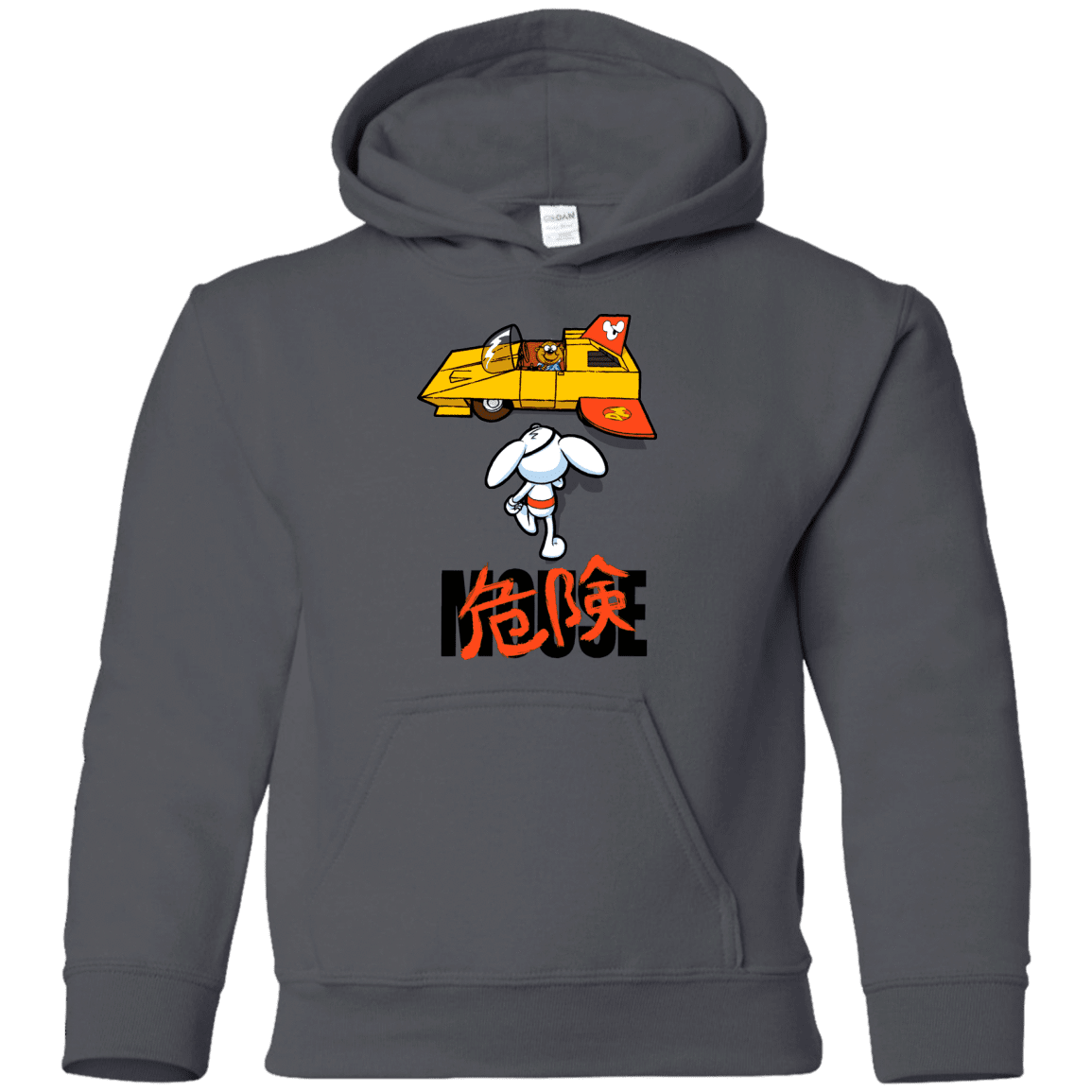 Sweatshirts Charcoal / YS Danger Akira Mouse Youth Hoodie