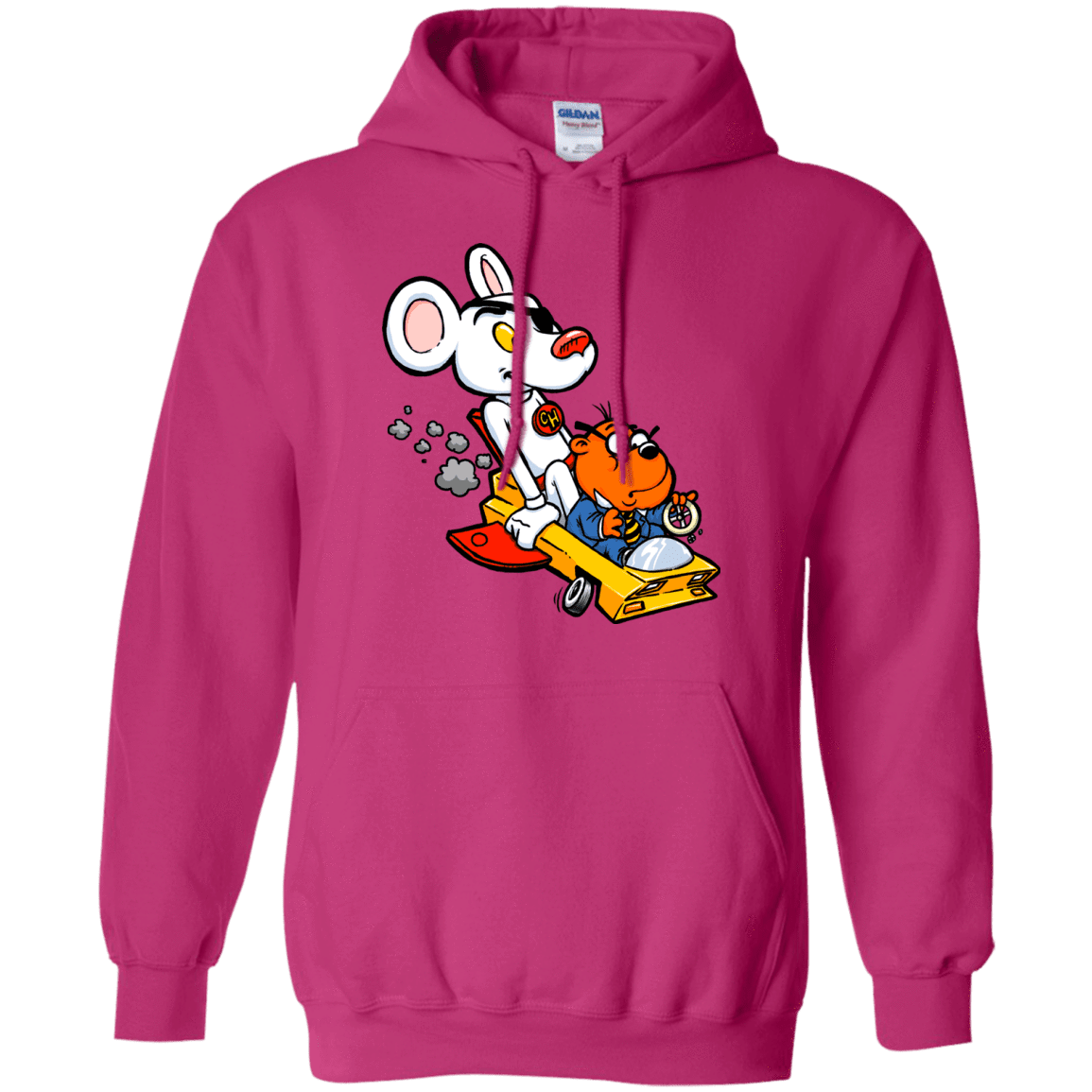 Sweatshirts Heliconia / Small Danger Mouse Pullover Hoodie