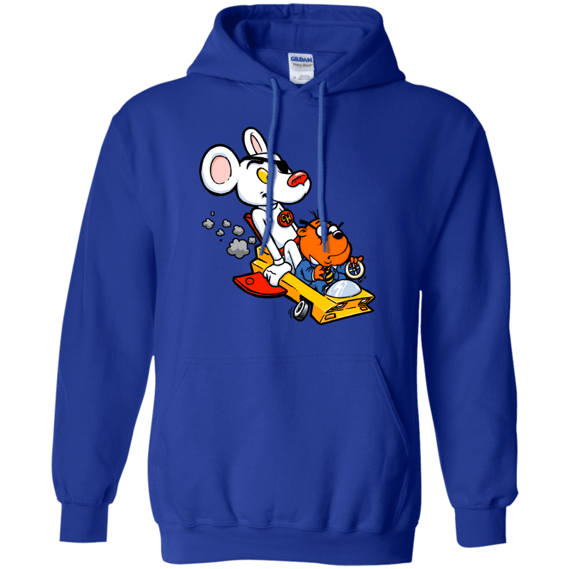 Sweatshirts Royal / Small Danger Mouse Pullover Hoodie