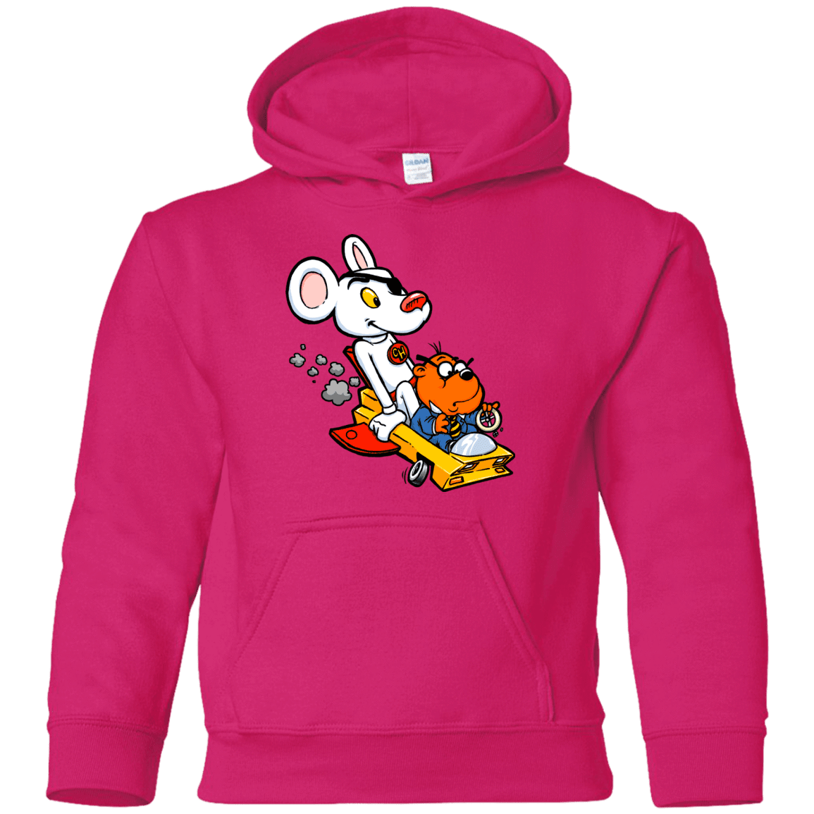 Sweatshirts Heliconia / YS Danger Mouse Youth Hoodie