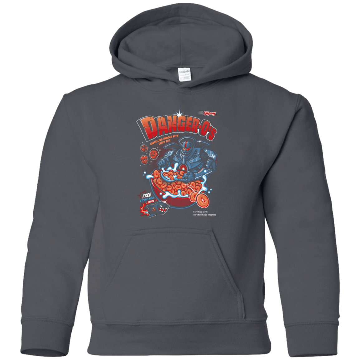 Sweatshirts Charcoal / YS Danger O's Youth Hoodie