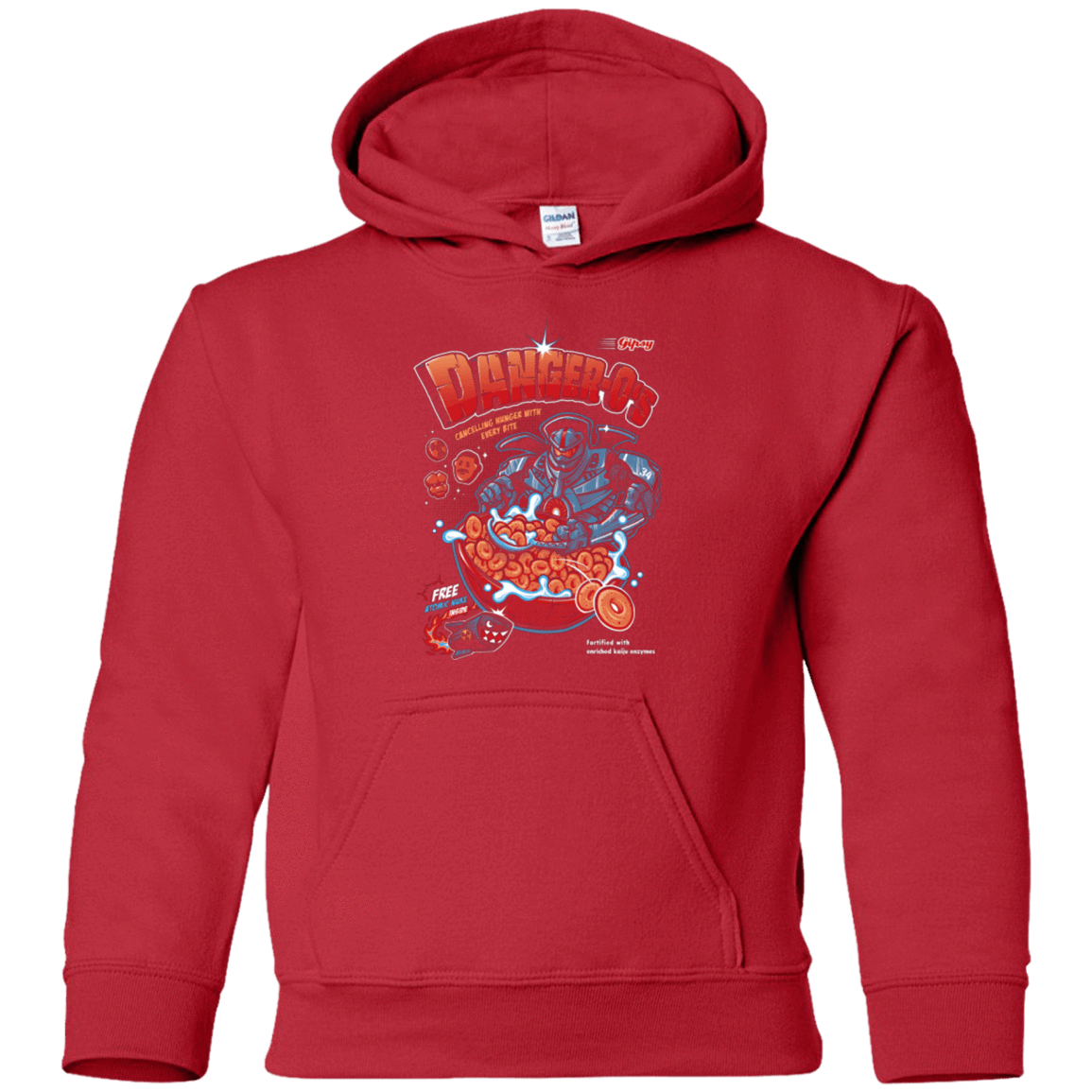 Sweatshirts Red / YS Danger O's Youth Hoodie