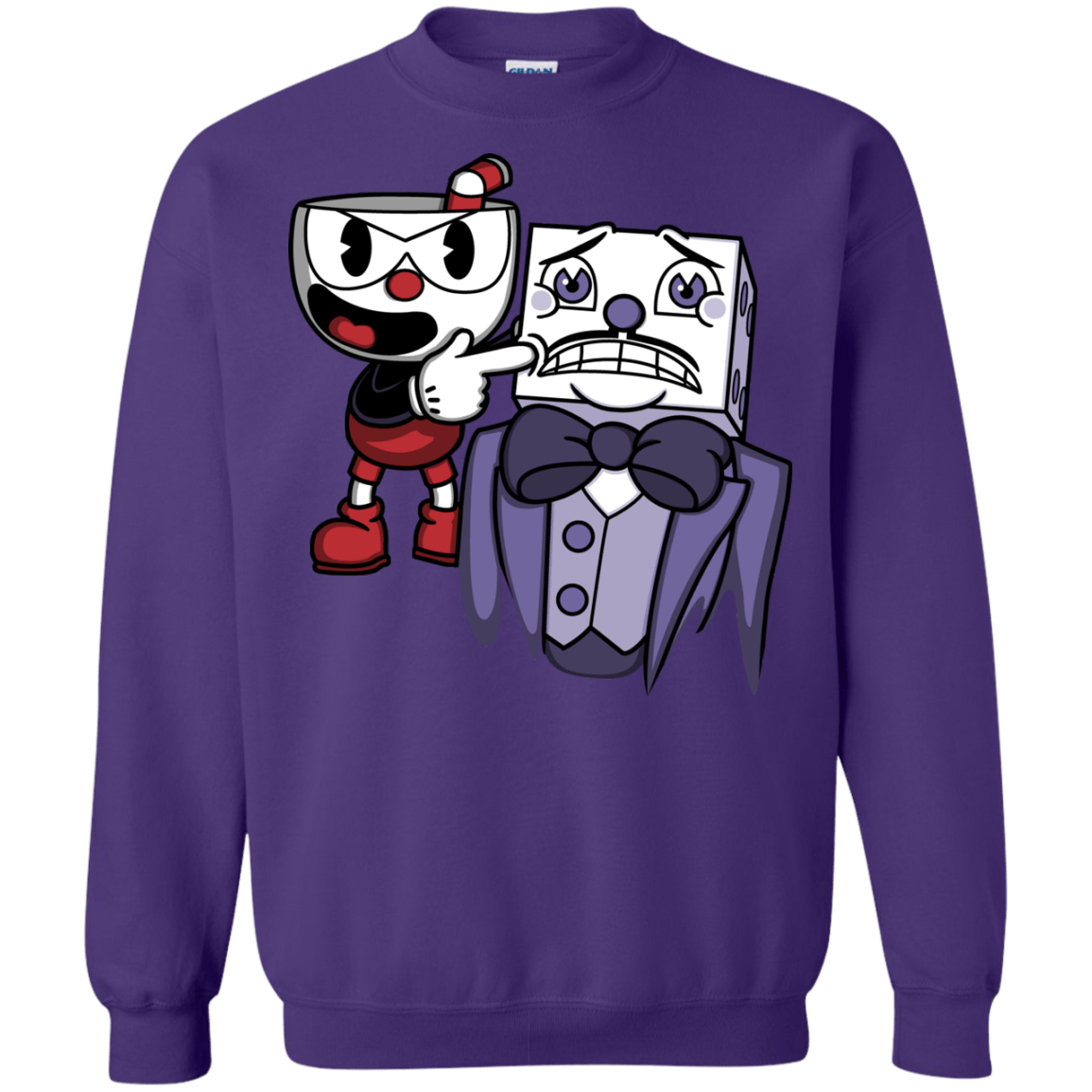 Sweatshirts Purple / S Dangerous Finger Crewneck Sweatshirt