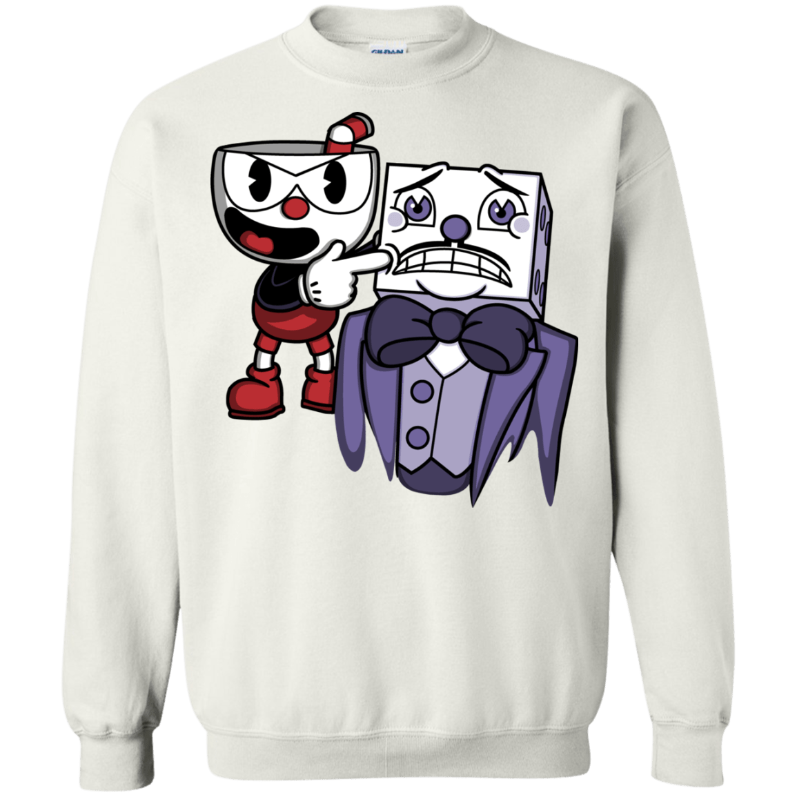 Sweatshirts White / S Dangerous Finger Crewneck Sweatshirt
