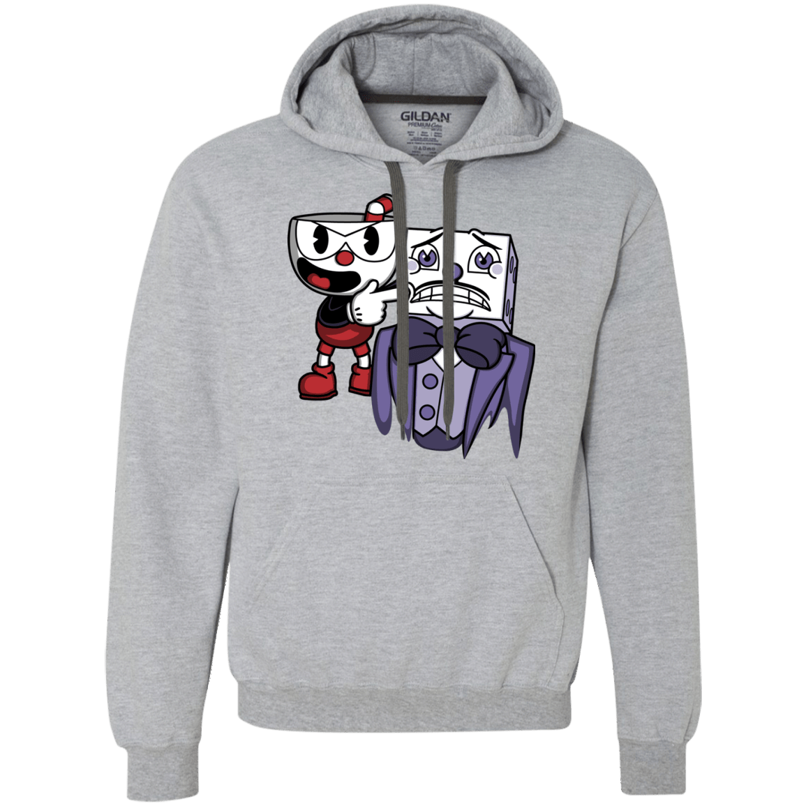 Sweatshirts Sport Grey / S Dangerous Finger Premium Fleece Hoodie