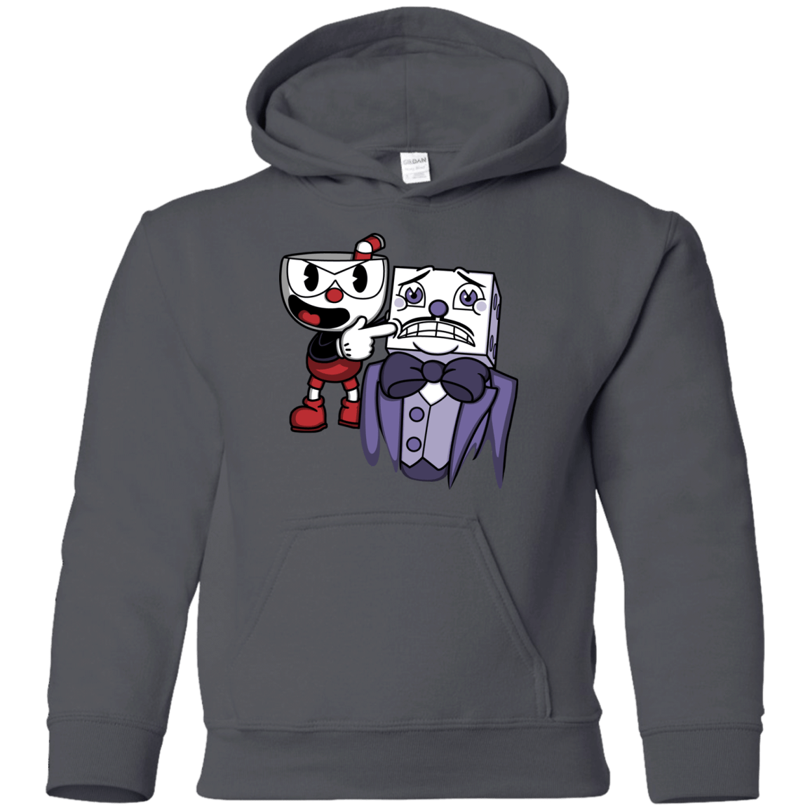 Sweatshirts Charcoal / YS Dangerous Finger Youth Hoodie