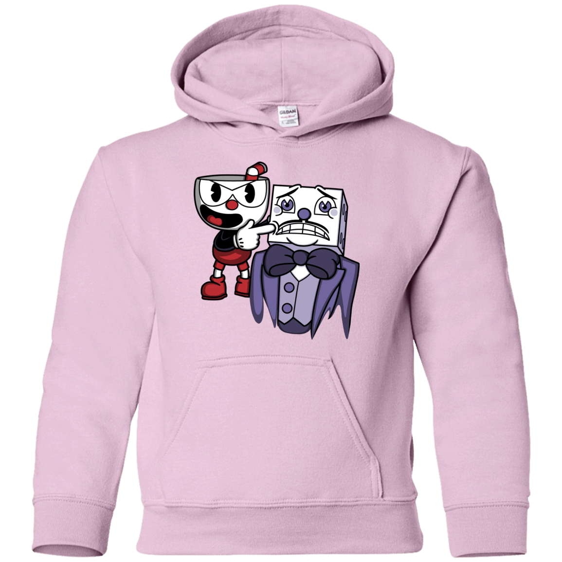 Sweatshirts Light Pink / YS Dangerous Finger Youth Hoodie