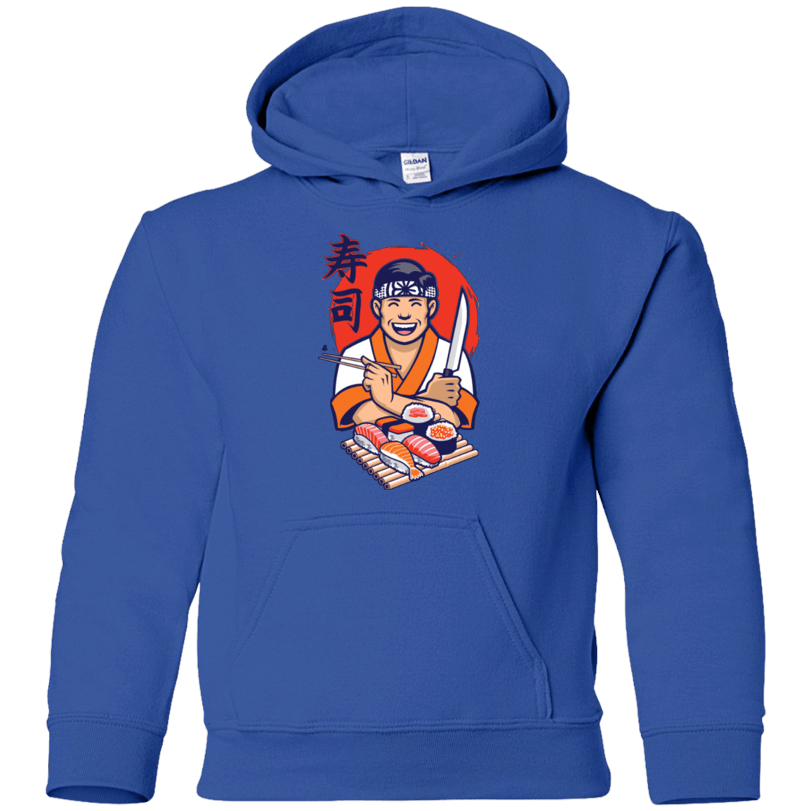 Sweatshirts Royal / YS DANIEL SAN SUSHI Youth Hoodie