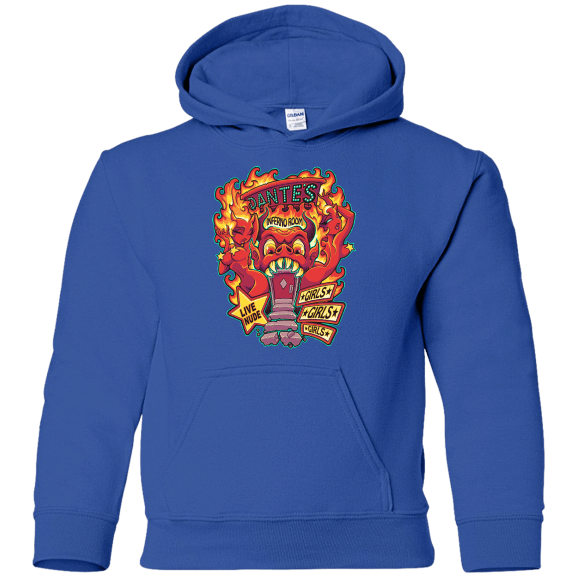 Sweatshirts Royal / YS Dantes Inferno Room Youth Hoodie