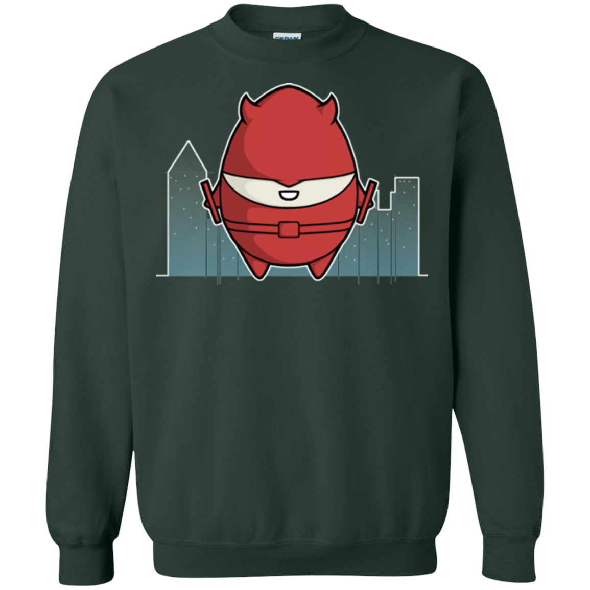 Sweatshirts Forest Green / Small Dare Devilled Egg Crewneck Sweatshirt