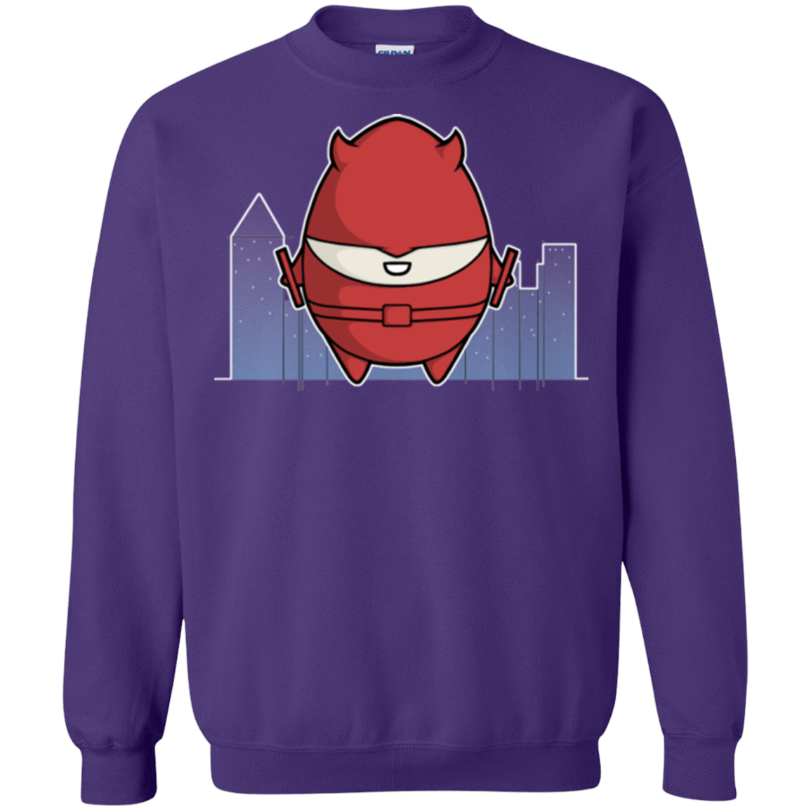 Sweatshirts Purple / Small Dare Devilled Egg Crewneck Sweatshirt