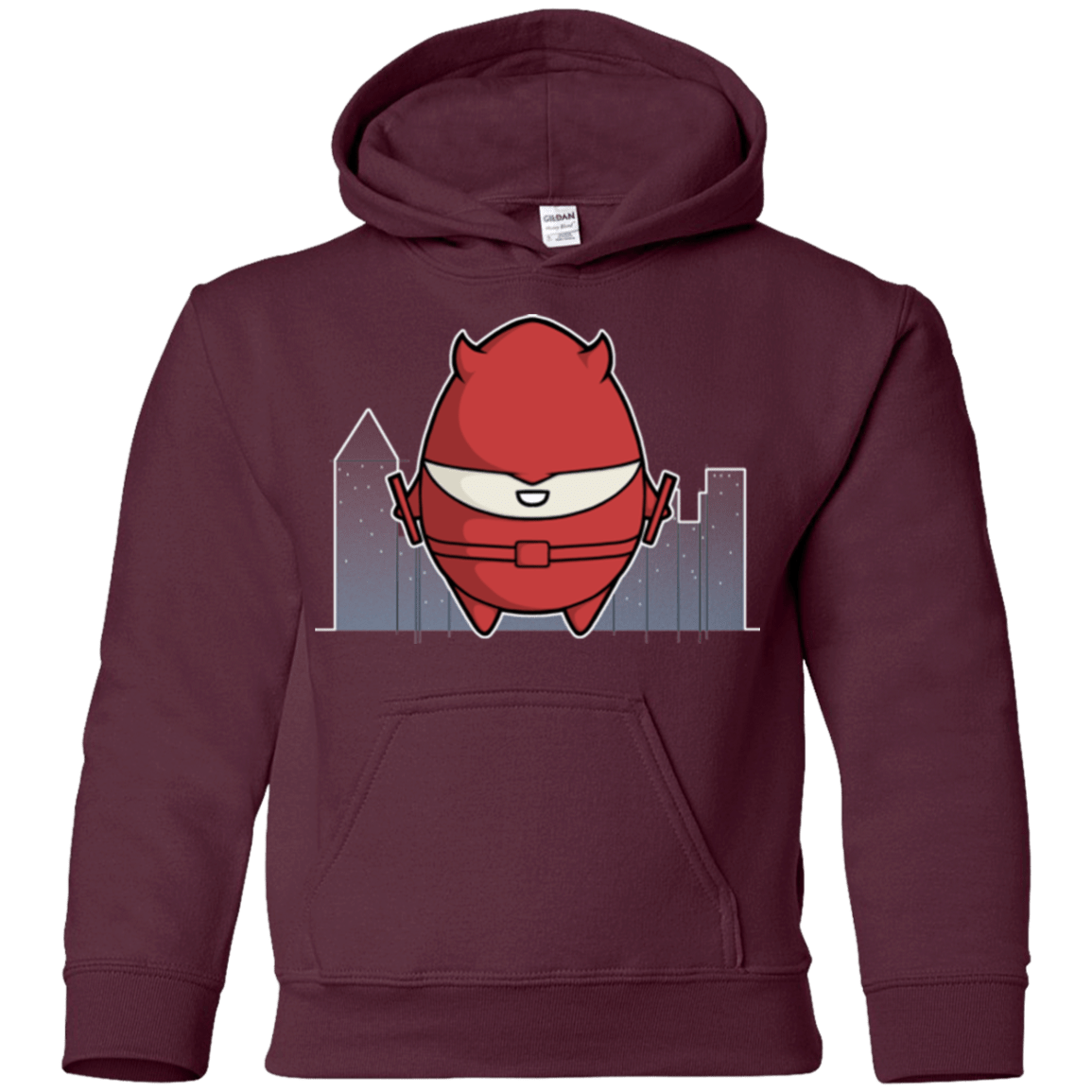 Sweatshirts Maroon / YS Dare Devilled Egg Youth Hoodie