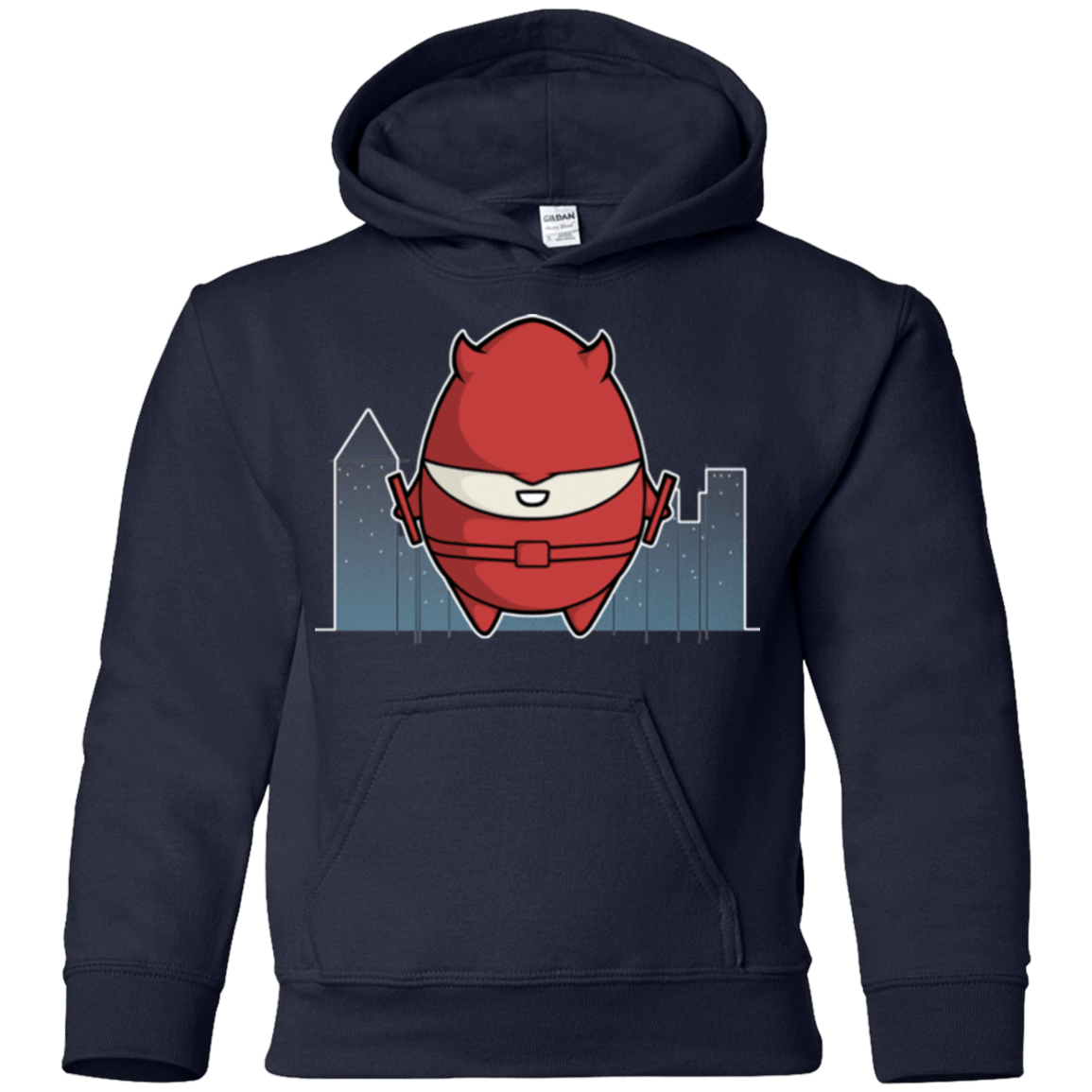 Sweatshirts Navy / YS Dare Devilled Egg Youth Hoodie