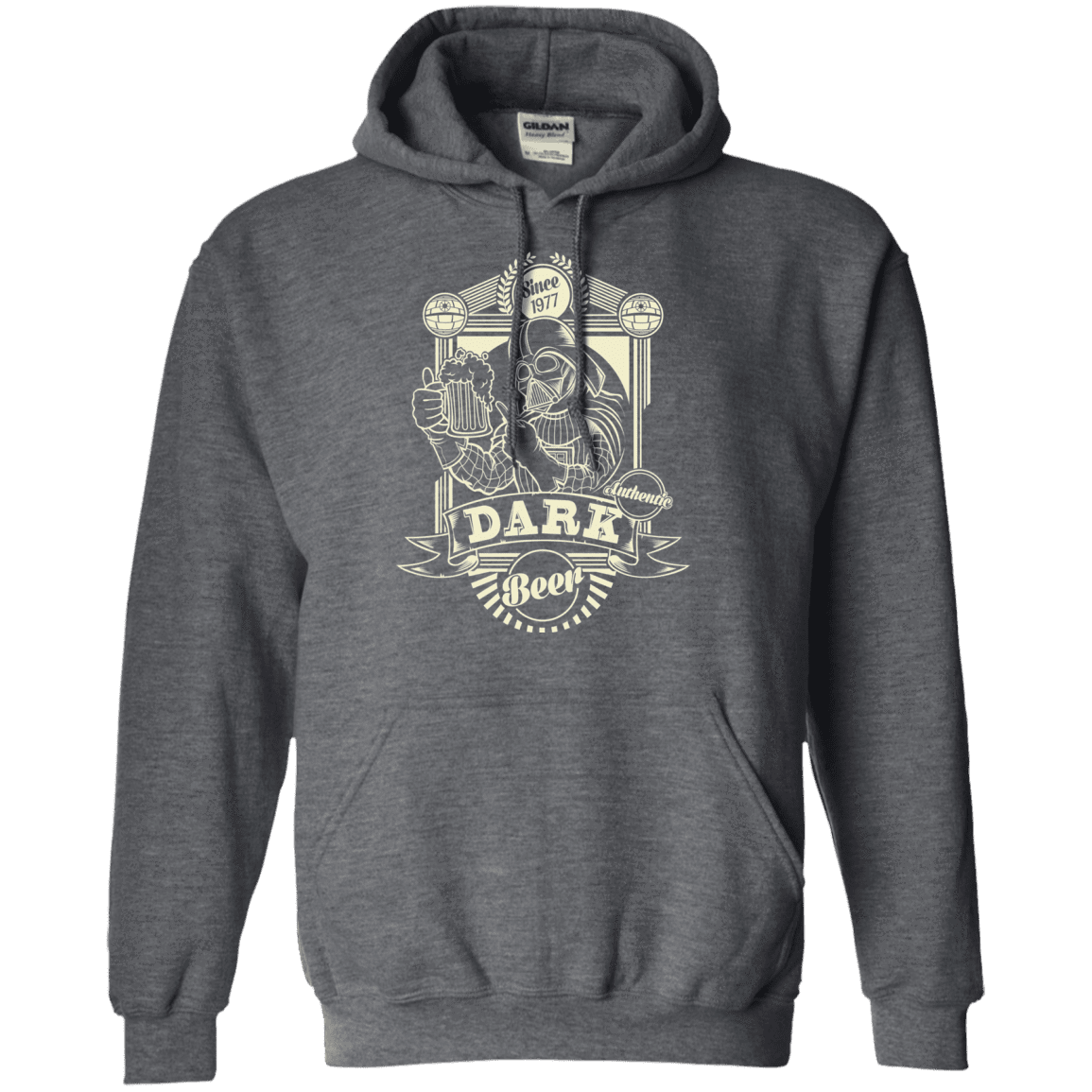 Sweatshirts Dark Heather / S Dark Beer Pullover Hoodie