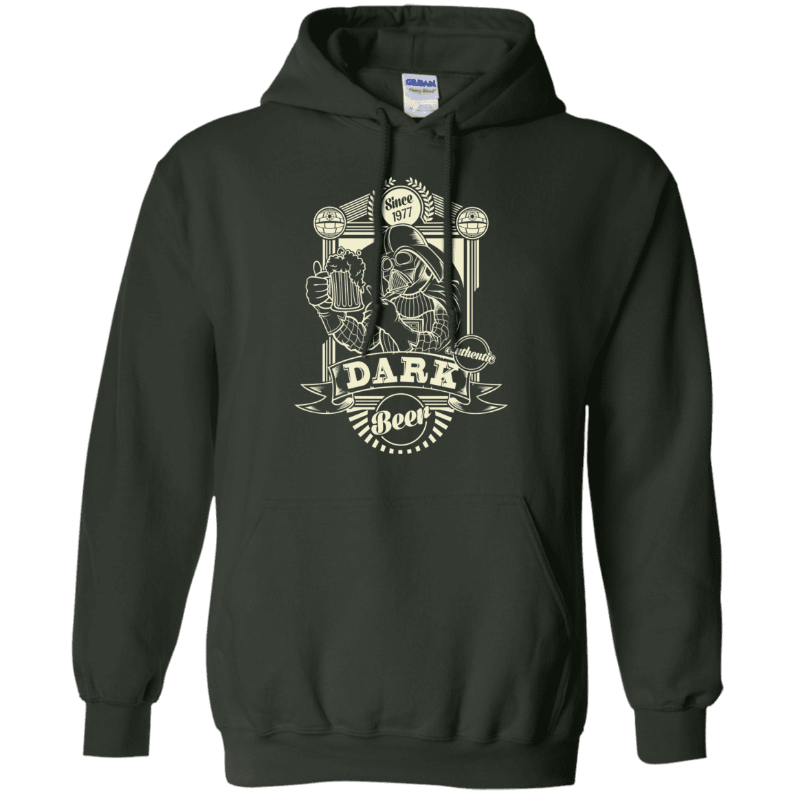 Sweatshirts Forest Green / S Dark Beer Pullover Hoodie