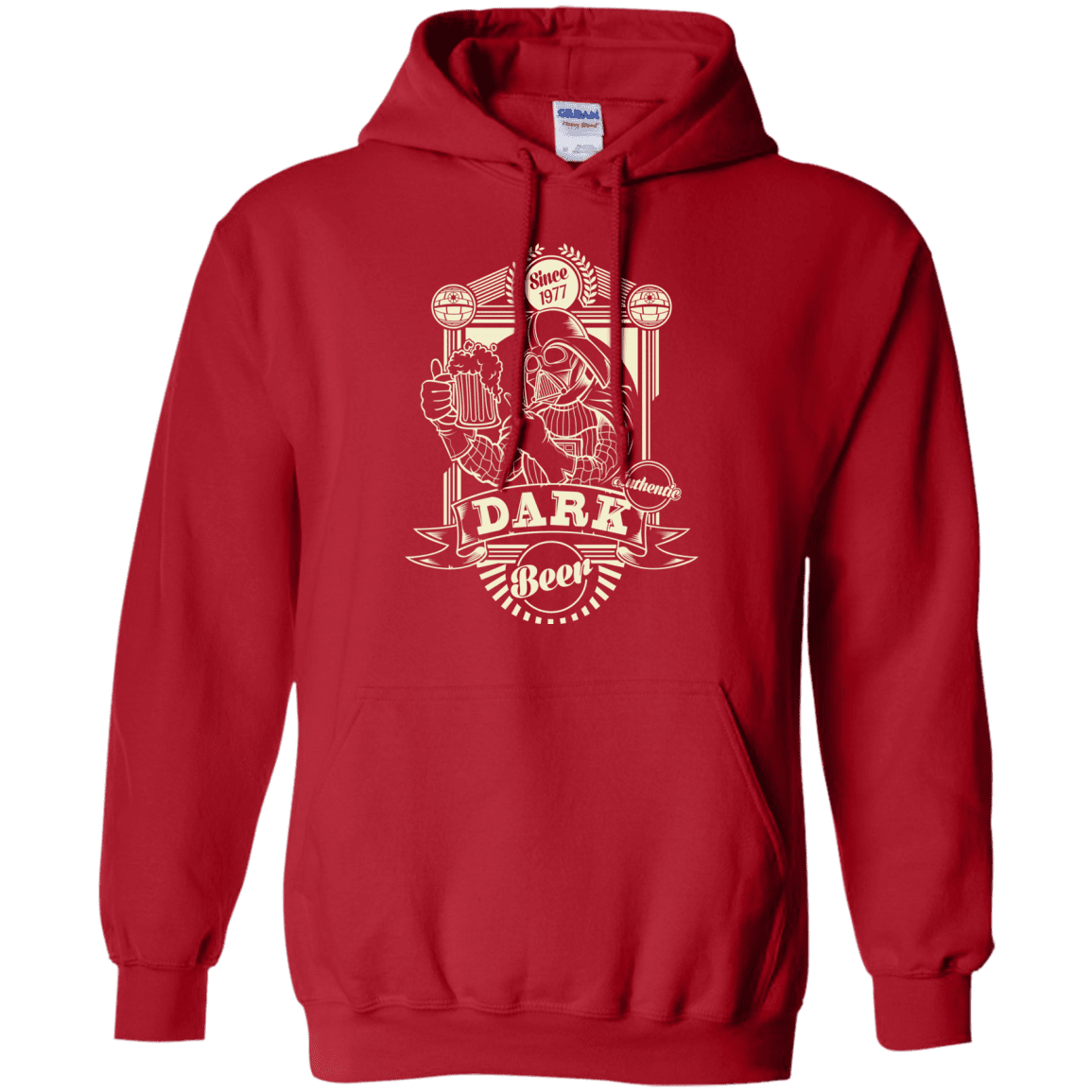 Sweatshirts Red / S Dark Beer Pullover Hoodie