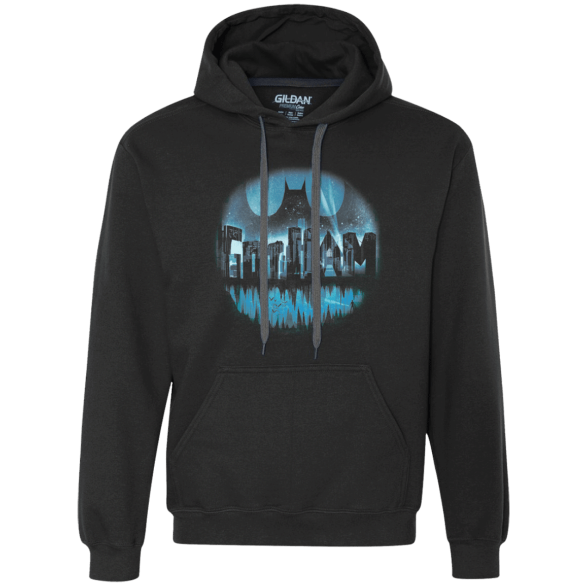 Sweatshirts Black / Small Dark City Premium Fleece Hoodie