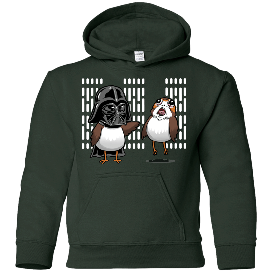 Sweatshirts Forest Green / YS Dark Critter Youth Hoodie
