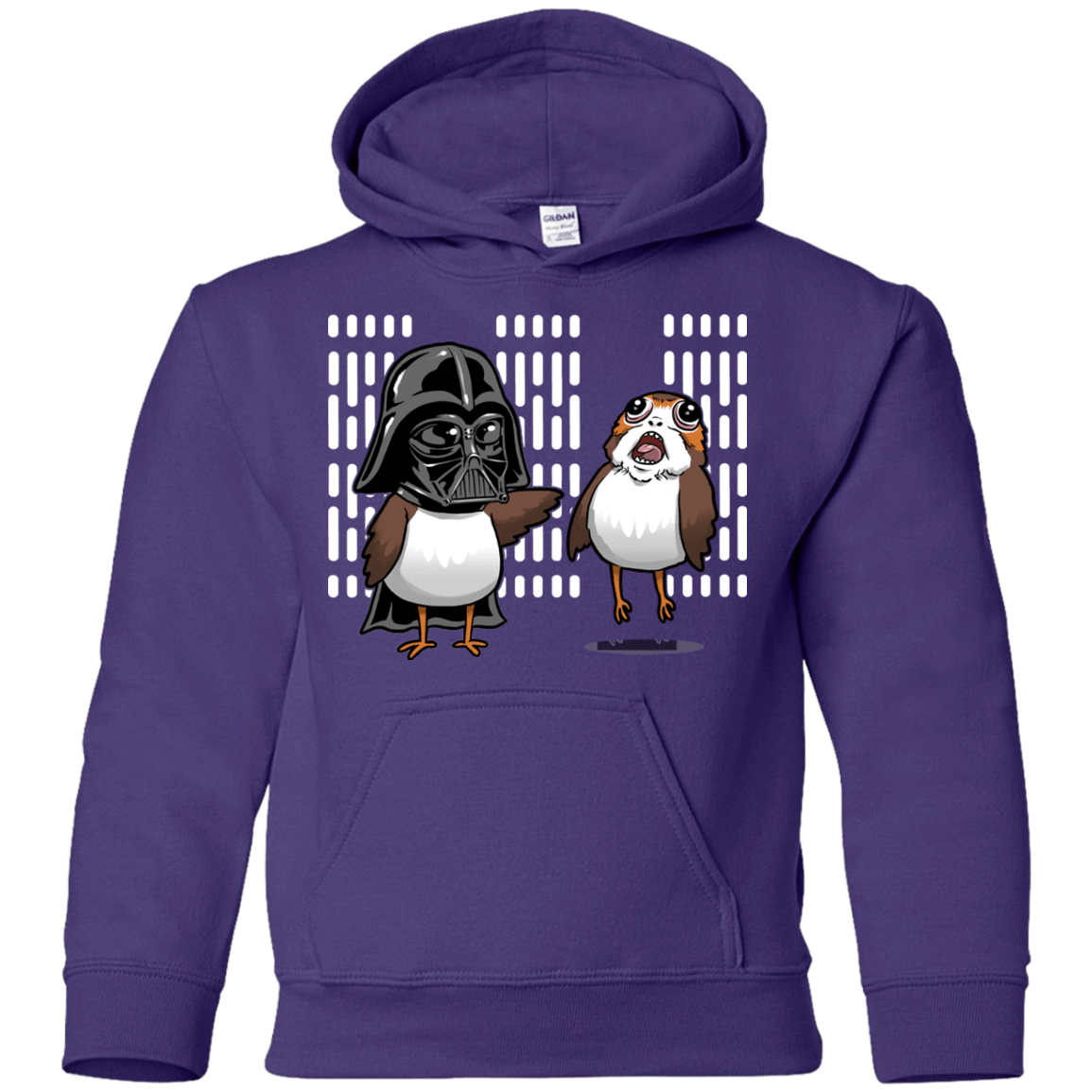 Sweatshirts Purple / YS Dark Critter Youth Hoodie