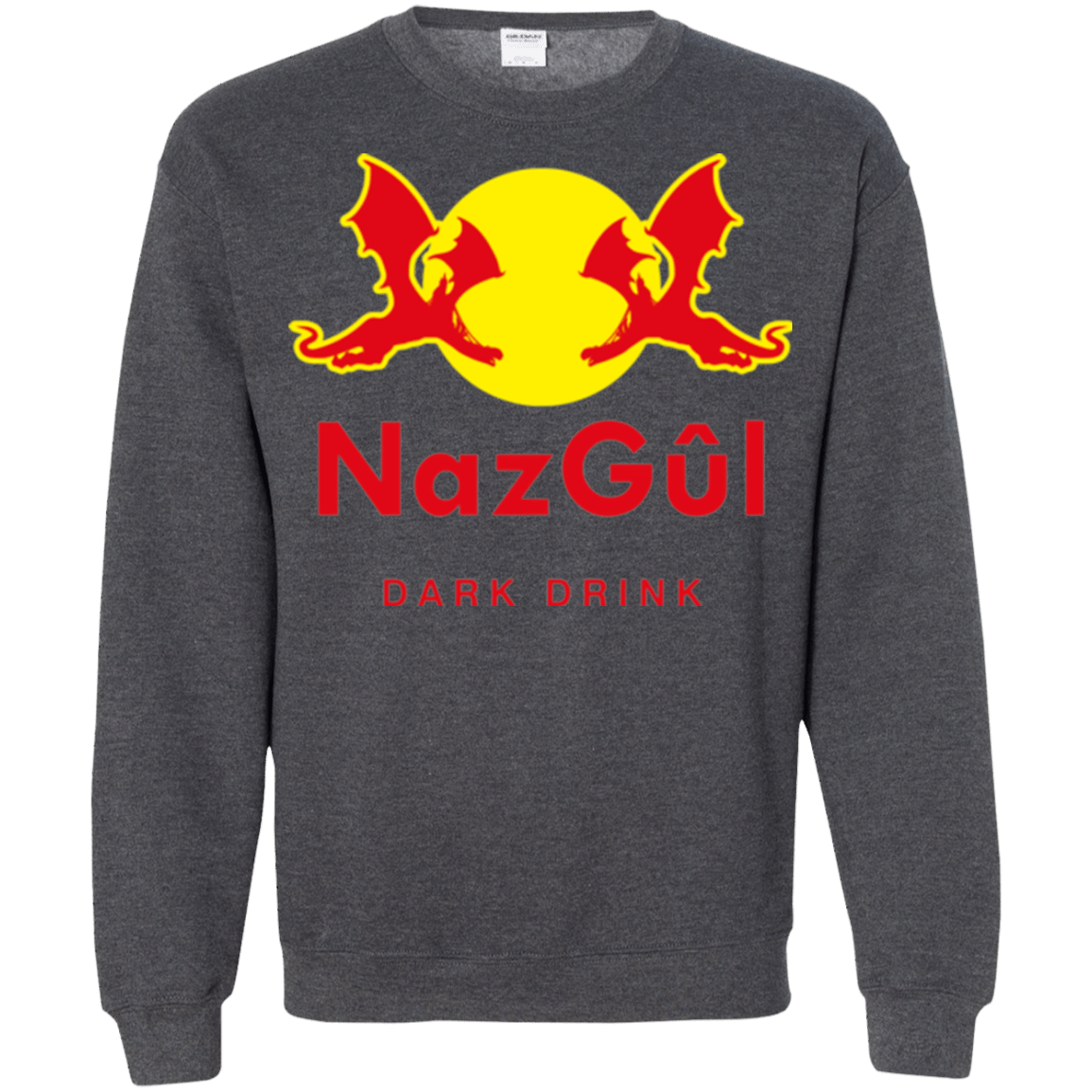 Sweatshirts Dark Heather / Small Dark drink Crewneck Sweatshirt