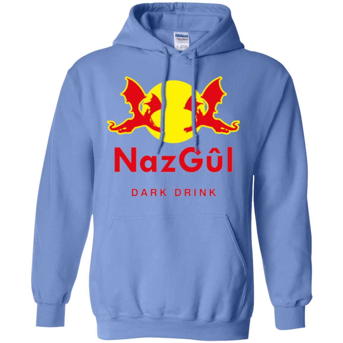 Sweatshirts Carolina Blue / Small Dark drink Pullover Hoodie